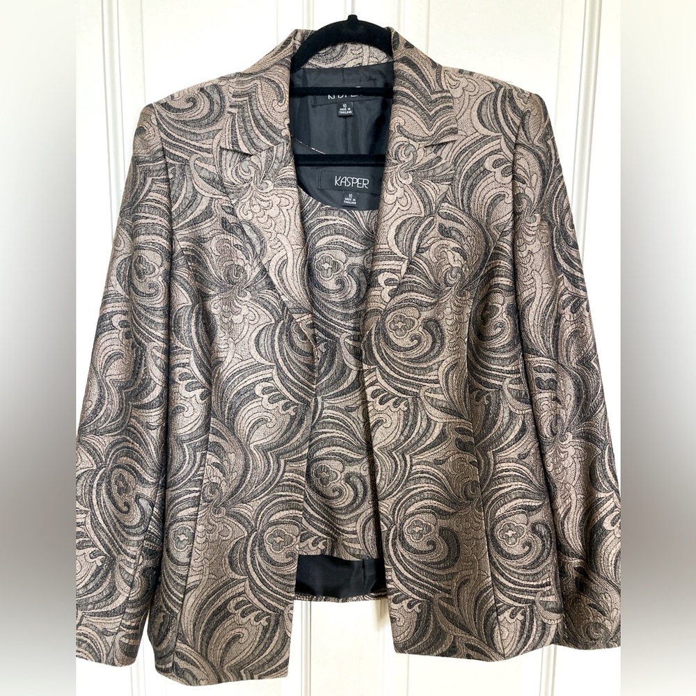 Kasper Two-Piece Evening Jacket and Shell